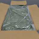 AAAAAcessories Outdoor Seat Cushions for Chairs, Fade-Resistant, Waterproof Patio Furniture Replacement Cushions, 24" x 24" x 5" + 24" x 19", Dark Moss Green