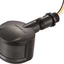 EDISHINE Motion Sensor, 180-Degree Replacement Motion Detector for Security Floodlights, Adjustable Time & Detection Sensitivity Range Up to 60 Feet, 3 Modes Pir Motion Sensor, Brown, UL Listed