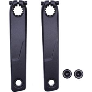 PROWHEEL Ebike BFG Crank Arm,152MM/160MM/165MM/170MM Forged Alloy 6061 T6 Electric Bicycle Crank Arm for BAFANG M800 M600 M510 M500 M420,Electric Bike,Motor Mid Mounted Motor, Size: Crankarm 152mm
