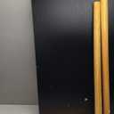 Modern Black Wooden Computer Table, 40" L x 20" W x 30" H inches  Durable and Stylish Desk for Home Office, Bedroom, or Study