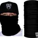 3 x Tubular Bandanas With Face Shielding Protection Unisex - Camo (Black)