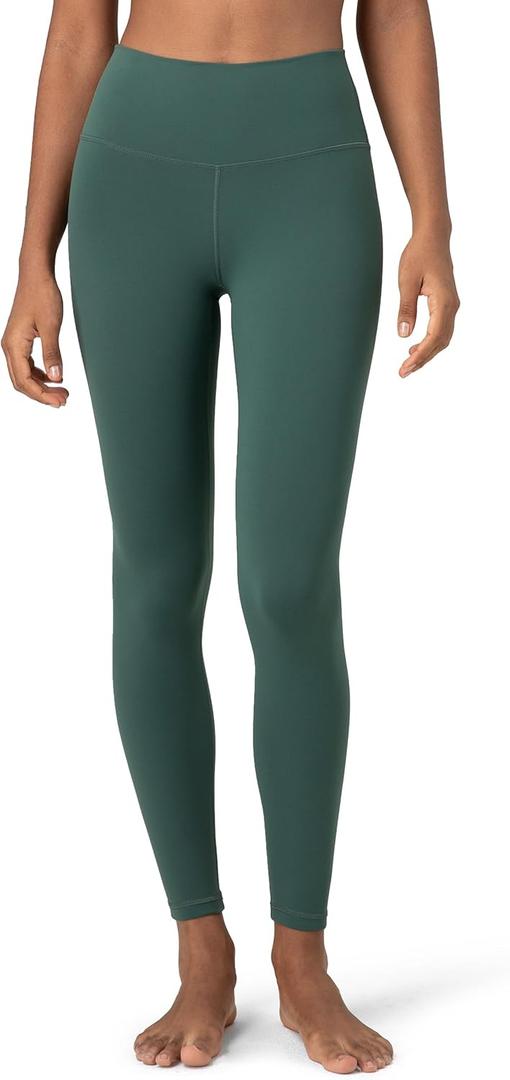 Colorfulkoala Women's Dreamlux High Waisted Workout Leggings 25" / 28" Inseam Yoga Pants (Medium, Pine Grove)