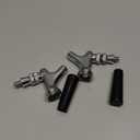 Sliner 2 Pcs Stout Beer Faucet, Stainless Steel Draft Keg Tap with 304 Stainless Handle, Dispensing Tap for Beer Shanks and Towers