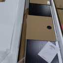 70" TV Stand for Living Room, Modern Entertainment Center & Media Console, Fits TVs up to 80", Storage Cabinet with Shelves, 36" Electric Fireplace with LED Flame (All Black)