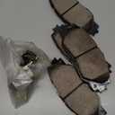 Akebono-ACT1211A Ultra-Premium Ceramic Front Disc Brake Pads, GREY