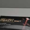 LITDUCK Body Red Light Therapy Mat, Eligible Red Light Therapy Blanket, 2in1 LEDs (660nm & 850nm), Premium Leather, Adjustable Timer & Intensity 36.3" x 15.8" (325 leds)