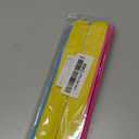 CCINEE 20PCS Silicone Ruler Slap Bracelets, Assorted Ruler Snap Bracelets Colorful Silicone Wristband with Scale for Kids Craft Classroom Prizes Gift Exchange Party Favors