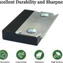 5 x Edge Banding Trimmer with 2 Pcs Reversible Blade, Edge Banding Iron for Woodworking Deburring, Edge Banding Cutter for PVC ABS Veneer Corners Wood