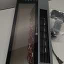 Space Heater, Fireplace Heater, Heaters for Indoor Use with 3D Flame Effect, 1500W Portable Air Conditioner Fast Heating Space, Easy Installation, Remote Control, 24H Timer