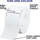 (4-Pack) Athletic Tape | Easy Tear | Strong | Medical Wrap | Support | Zinc Oxide | 1.5 inch x 33 ft
