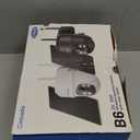 2K Cameras for Home Security-2.4G WiFi Outdoor Camera Wireless Solar/Battery Powered with solar panel, 360 Viewing, AI Human Detection, Color Night Vision, with SD Storage, Works with Alexa(2 Pack)