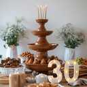 30th Birthday Decorations for Her Him,30th Birthday Centerpieces Table Decorations for Women Men,Light Up Numbers 30 Sign for Party Backdrop Wall Decor for 30 Wedding Anniversary Decoration