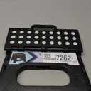 Handy Laundry Folding Step Stool - Sturdy Enough Collapsible Stool to Support Adults and Safe Enough for Kids - Opens Easy with One Flip - Great for Kitchen, Bathroom or Bedroom (Black - 9 Inch)