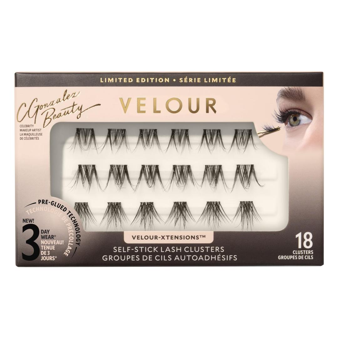 Velour x CGonzalez Beauty Self-Stick Lash Clusters, Self Adhesive Eyelashes, 18 Eyelash Clusters
Visit the VELOUR Store