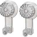 2 Pack Wreath-Hanger,22 LB Heavy Duty Waterproof Removable Suction Cup Wreath-Hooks for Halloween Christmas Dcor, Wreath Holder for Window Glass Smooth Doors Tiles Welcome Sign (Grey)