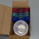 Freshmage Salad Dressing Container to Go, [6 Pack] 2.7 oz Small Condiment Containers with Leakproof Lids for On-the-Go Meals, Reusable Sauce Containers BPA-Free