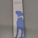 Vizpet LED Dog Collar, Light Up Dog Collar Adjustable USB Rechargeable Super Bright Safety Light Glowing Collars for Dogs(X-Large,Blue) (X-Large[22.83-27.55 inch])