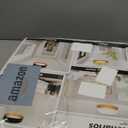 Bargeni 16.5 Inch LED Ceiling Light Fixture, Dimmable Flush Mount Matte Black With Gold Inside, 3000K/Warm White/30W, Modern Light Fixtures Mount for Bedroom, Outdoor, Foyer