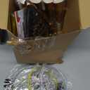 Sratte 36 Pcs Black Gold Style Birthday Party Favors Set Happy Birthday Hat Headband Glasses Noise Makers Party Horns