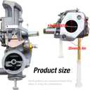 SYOWADA 299437 Carburetor Replacement For B&S 135200 130200 100200 4 Cycle Small Engine, 297599 Carb Kit Replacement For Bs 130201 130202 130203 130205 130206 130207 130231 130233 130236