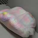 Happy Nappers: Pillow & Sleepy Sack: Medium - Rainbow Unicorn - 54 x 20, Plush Animal Character, 2-in-1 Pillow Sleeping Bag, Play, Kids Ages 3+