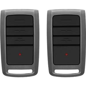 2X O3T-BX O3T-A Overhead Door Garage Door Opener Remote, 315/390MHZ 