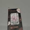 ICEDIO for iPhone 11 Pro Max Case with Screen Protector,Clear Acrylic Cover with Fashionable Designs for Girls Women,Slim Fit Protective Phone Cover Elegant Flowers