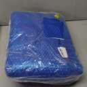 Amylove 8 x 8 ft Pool Hot Tub Solar Cover, 16 Mil Heavy Duty Trimmable Floating Thermal Blanket Spa Bubble Cover for Hot Tub Inground Pools Swimming Insulating Solar Heating