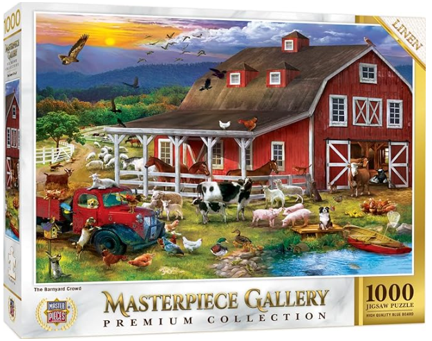MasterPieces 1000 Piece Jigsaw Puzzle for Adults, Family, Or Kids  A Puzzling Afternoon  26.75"x 19.25"
