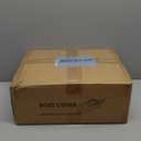 1200D Waterproof Boat Cover - Fits 20' to 22' ft Bass, V-Hull, Tri-Hull, Fish & Ski, Runabout Bowrider Boats - Heavy Duty Canvas Black