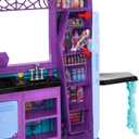 Monster High Boo-tique Hotel Doll House, Foldable Playset with Spooky Surprises in Every Room and 13+ Pieces Including Furniture and Accessories, 1-pack