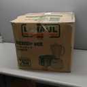 510 DESIGN Luxe Quilted Comforter Set Modern Transitional Design, All Season Down Alternative Warm Bedding Matching Shams, Bedskirt, Decorative Pillow, Queen, Ramsey Damask Neutral