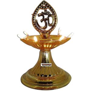 Electric Diya Deepak Light Pooja Diya LED Light Mandir Diya for Home Temple Decor Electric Diya