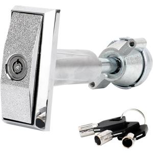Vending Machine Lock,Vending Machine Key,T-Shaped Non Universal Precision Lock Core,Sturdy and Durable,with 3 Keys,Suitable for Candy and Snack Machines (Different Keys)