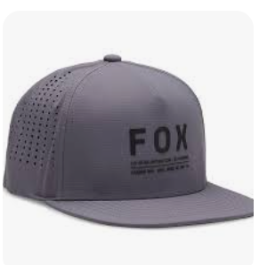 Fox Racing Men's Non Stop Tech Snapback, Grey 