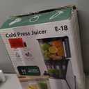 Juicer Machines, 3-in-1 Cold Press Juicer with 6.5" Extra Large Chute, 100oz Large Capacity, AC Motor, Makes Juice, Nut Milk & Sorbet, Bright White