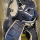 Rawlings | RENEGADE 2.0 Catcher's Set | Baseball | NOCSAE Certified | Youth Ages 12 and Under | Navy/Silver