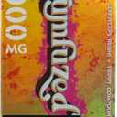 Proprietary Nootropic Gummy 8000mg - Lion's Mane, Reishi, Chaga, and Cordycep Nootropic Tripee Mushroom Blend (10, Summer Peach)