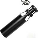 Leaf Blower Air Booster, Air Flow Booster for Blower, Turbo Nozzle Extension Boosts Speed & Power for Yard, Lawn, and Driveway Cleanup (Black)