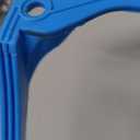 SBC Oil Pan Gasket Blue for Pre 1979 Early Chevy SB 265 283 327 350 383 400