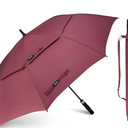 Gonex 54/62/68/72/80 Inch Extra Large Golf Umbrella, Automatic Open Travel Rain Umbrella with Windproof Water Resistant Double Canopy, Oversize Vented Umbrellas for 2-3 Men and UV Protection, Multiple Colors