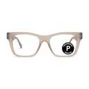 LOOK OPTIC Cosmo Progressive Reader - Stylish Unisex Reading Glasses, Prescription-Quality (1, Taupe)