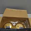 2 Pack Led Cordless Table Lamp: Modern Portable Desk Lamp for Indoor/Outdoor Use, 3 Color Dimming Rechargeable Battery Lights for Dining Room, Living Room, Patio, Camping(Gold)