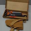 8 Pack Tent Stakes and Hammer with Canvas Storage Bag, Heavy Duty Camping Stakes for Outdoor Tent & tarp-Essential Accessories, Carbon Steel Aluminum Camping Hammer for Hiking Kit