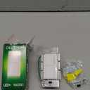 Lutron Maestro LED+ Dual Dimmer and Switch | 75-Watt LED Bulbs/2.5A Fans, Single-Pole | MACL-L3S25-WH | White