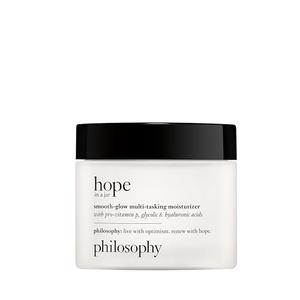 philosophy hope in a jar smooth-glow multi-tasking face moisturizer - with pro-vitamin P, glycolic & hyaluronic acid - provides deep & long-lasting hydration & smoother, radiant skin