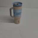 Owala Stainless Steel Triple Layer Insulated Travel Tumbler with Spill Resistant Lid, Straw, and Carry Handle, BPA Free, 40 oz