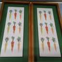 Holiday Home Carrots Wall Sign, 19in, Pack of 2