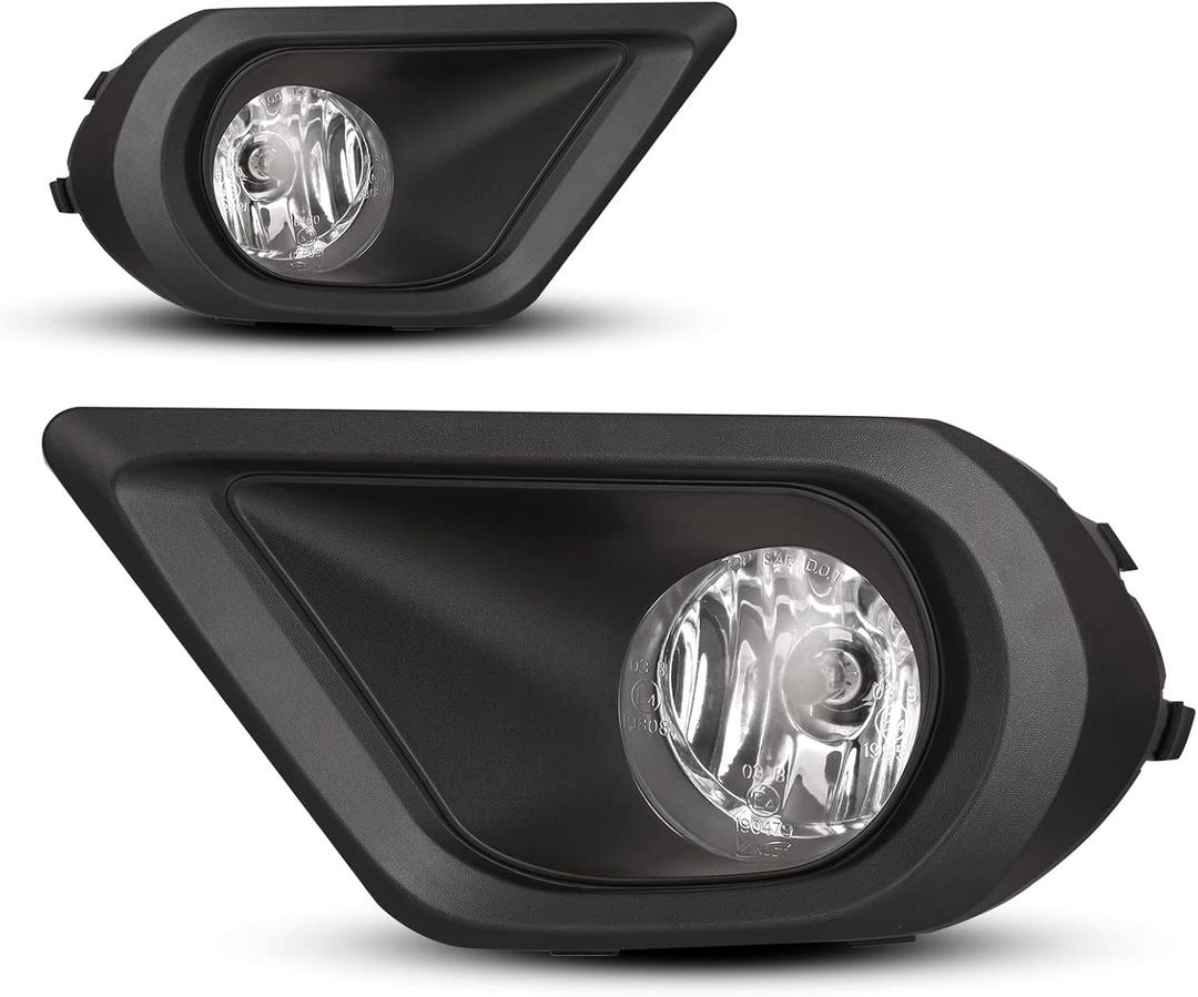 Fog Lights compatible for 2014 2015 2016 Subaru Forester 2.5i Driver Passenger Replacement Lamps Assembly