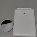 FUNTOUCH Rechargeable Travel Makeup Mirror with Lights and 10X Magnifying Mirrors, Portable Lighted Vanity Mirror with 80 Led,2000mAh Battery,3 Color Lighting,Touch Dimming,Tabletop Light up Mirror